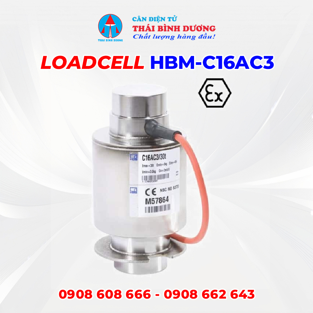 Loadcell HBM-C16AC3