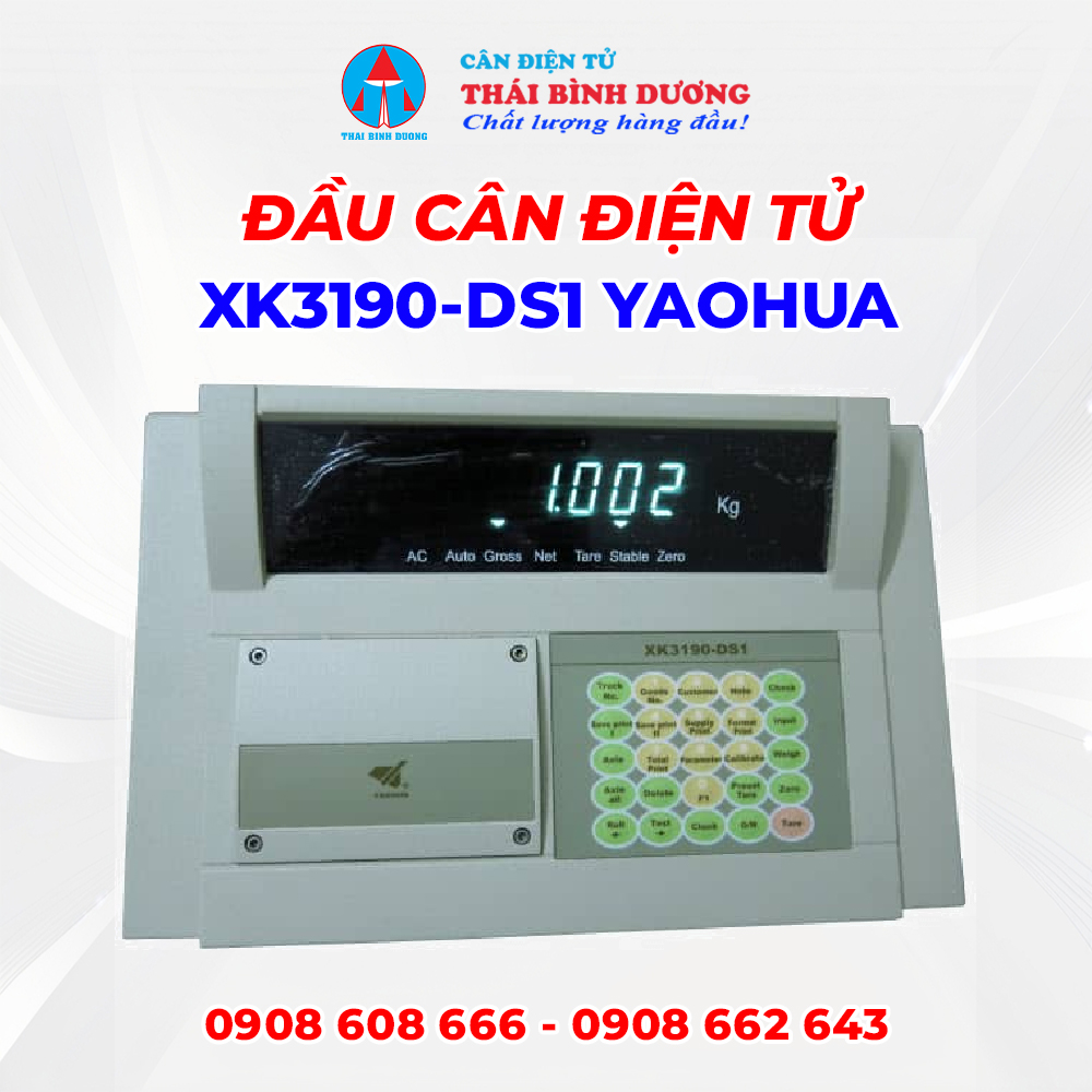 Đầu Cân Điện Tử XK3190-DS1 Yaohua