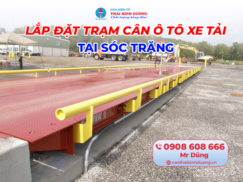 lắp đặt trạm cân xe tải Sóc Trăng