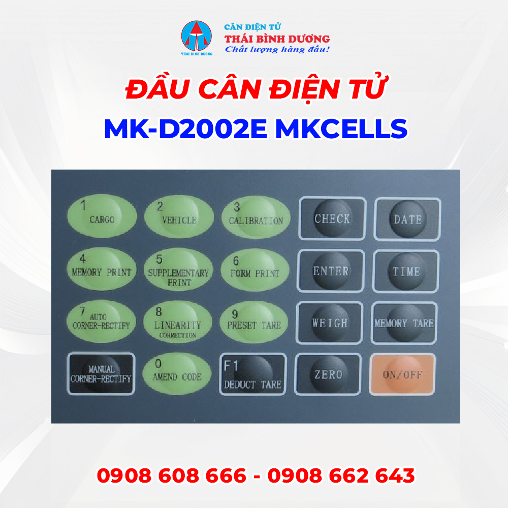 Đầu cân điện tử MK-D2002E MKcells 1