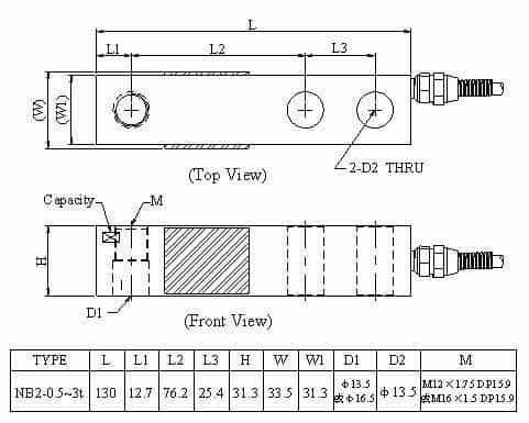 Loadcell NB2 Mavin 1