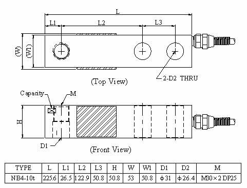 Loadcell NB4 Mavin 1