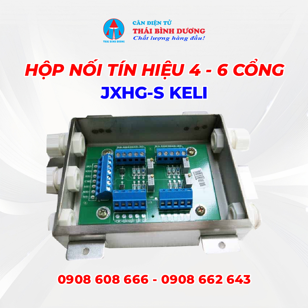 Hộp Nối Tín Hiệu 4 - 6 Cổng JXHG-S Keli