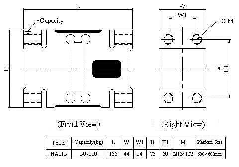 Loadcell NA115 Mavin 1