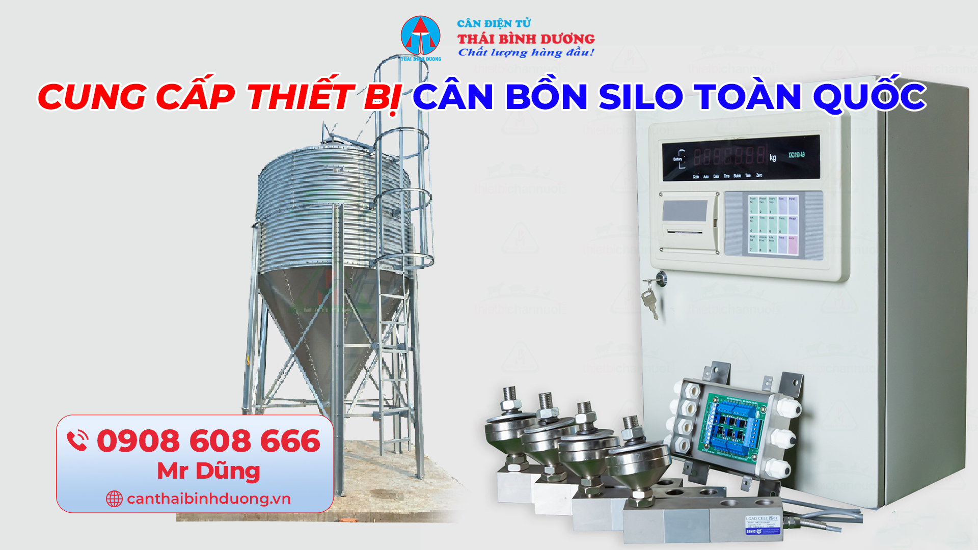 Cung cấp thiết bị cân bồn silo toàn quốc