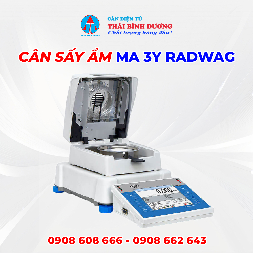 Cân Sấy Ẩm MA 3Y Radwag 1
