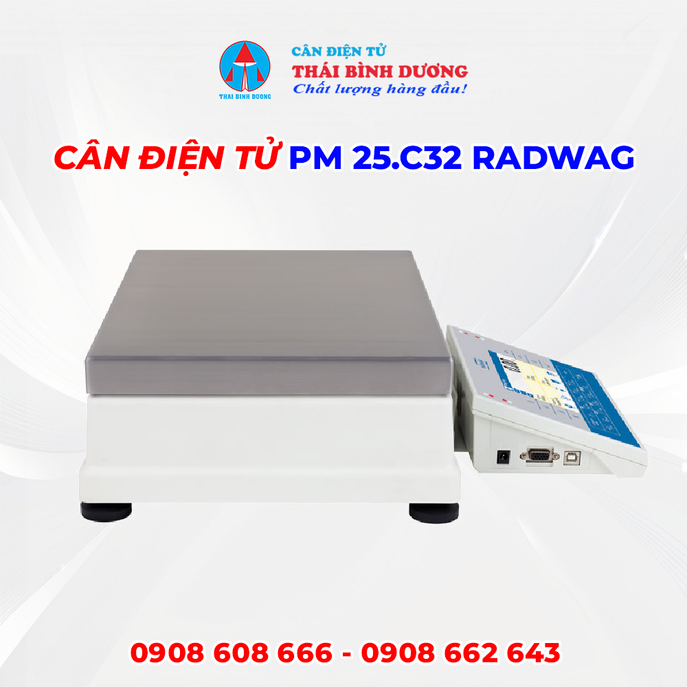 Cân Điện Tử PM 25.C32 Radwag