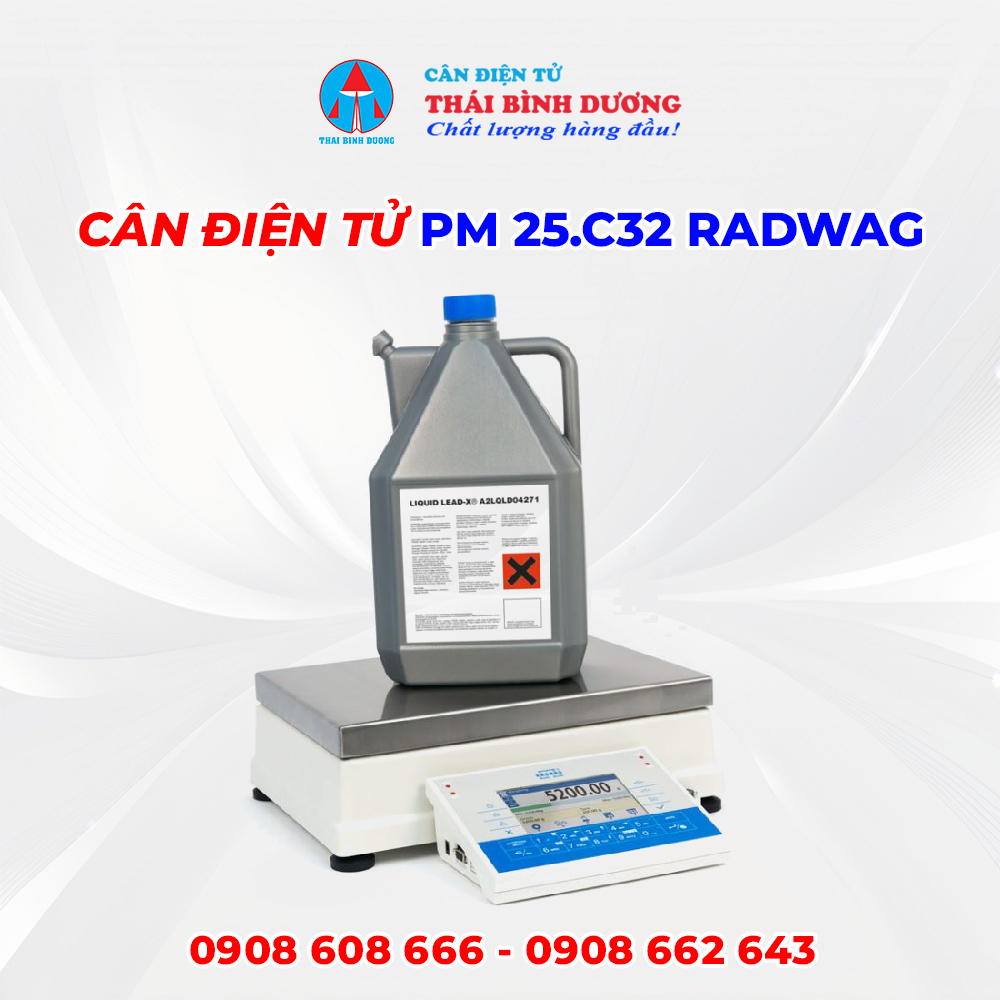 Cân Điện Tử PM 25.C32 Radwag 2