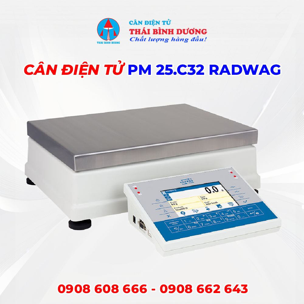 Cân Điện Tử PM 25.C32 Radwag