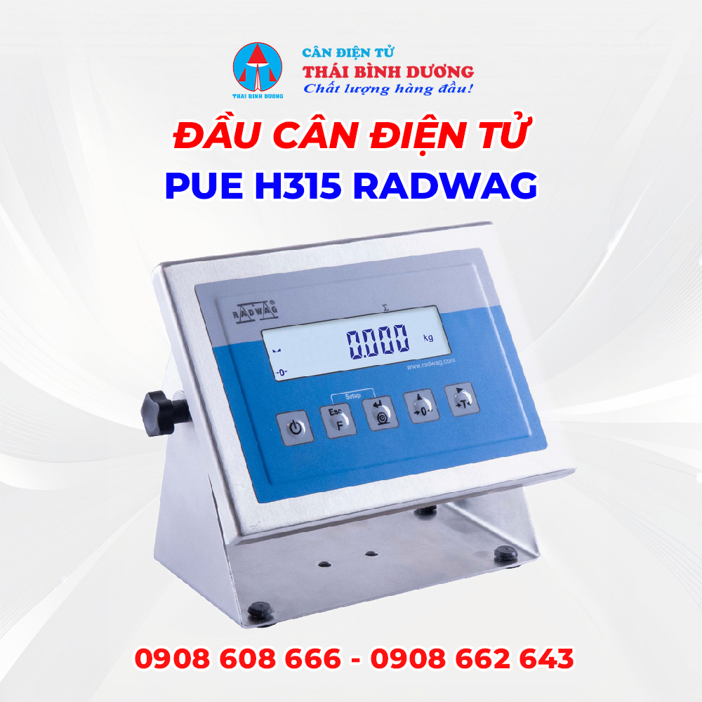Đầu Cân Điện Tử PUE H315 Radwag