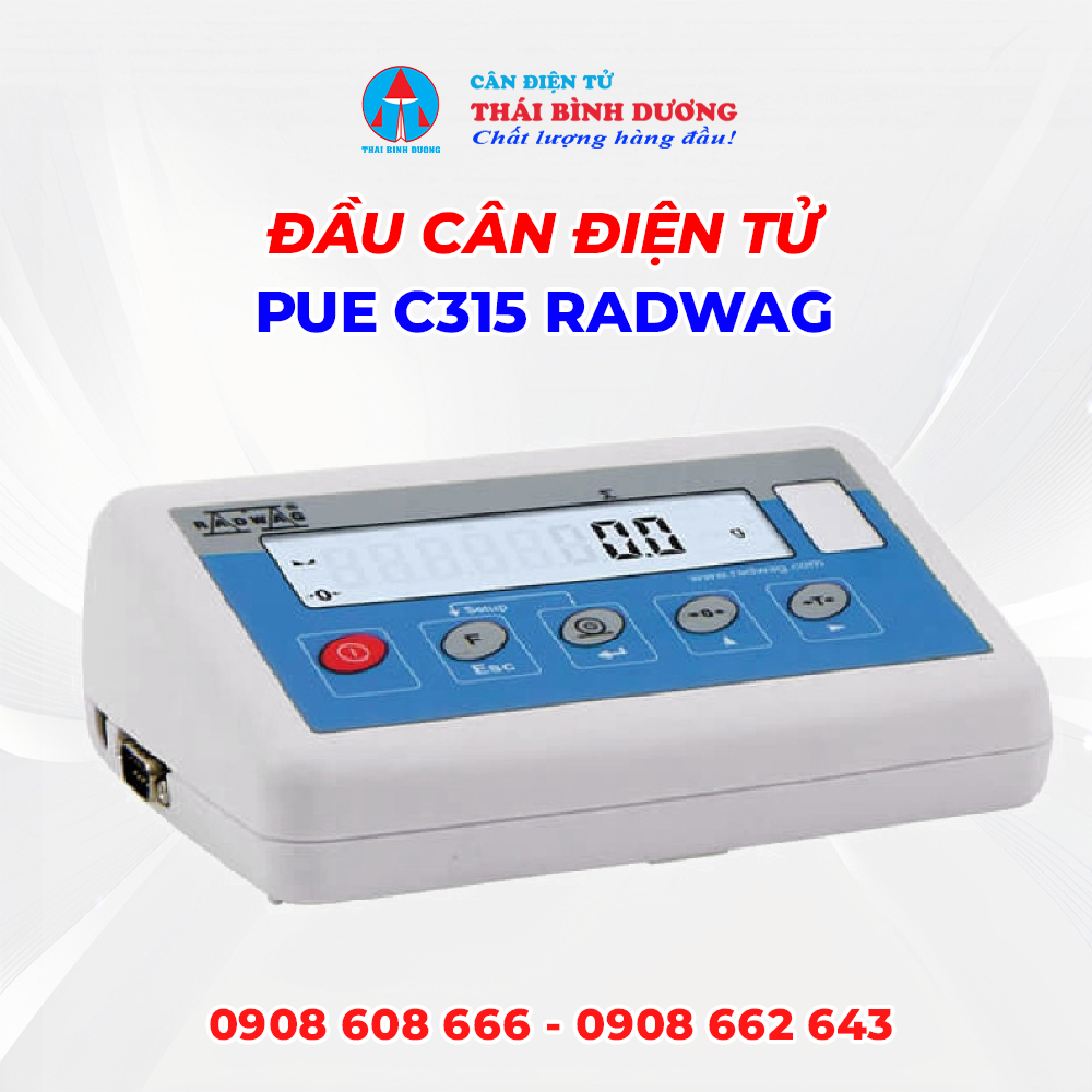 Đầu Cân Điện Tử PUE C315 Radwag