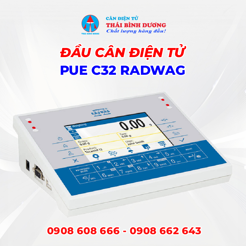 Đầu Cân Điện Tử PUE C32 Radwag
