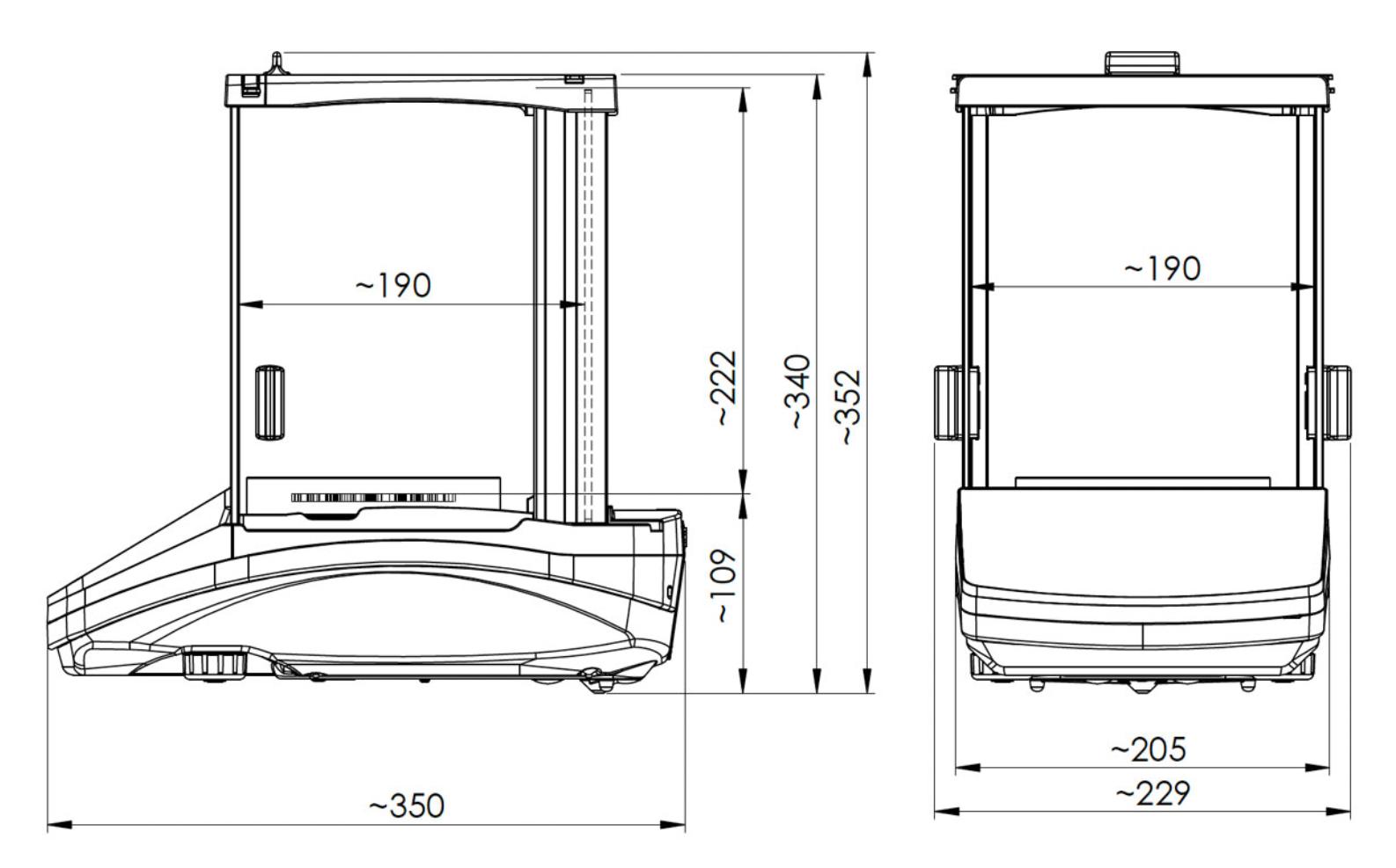 Cân Phân Tích AS 60-220 X7 Radwag 1