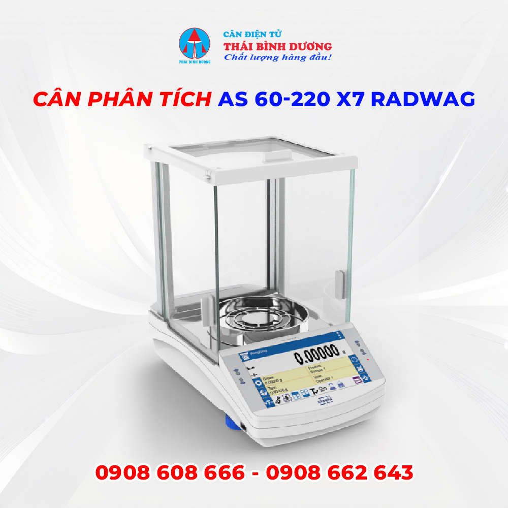Cân Phân Tích AS 60-220 X7 Radwag