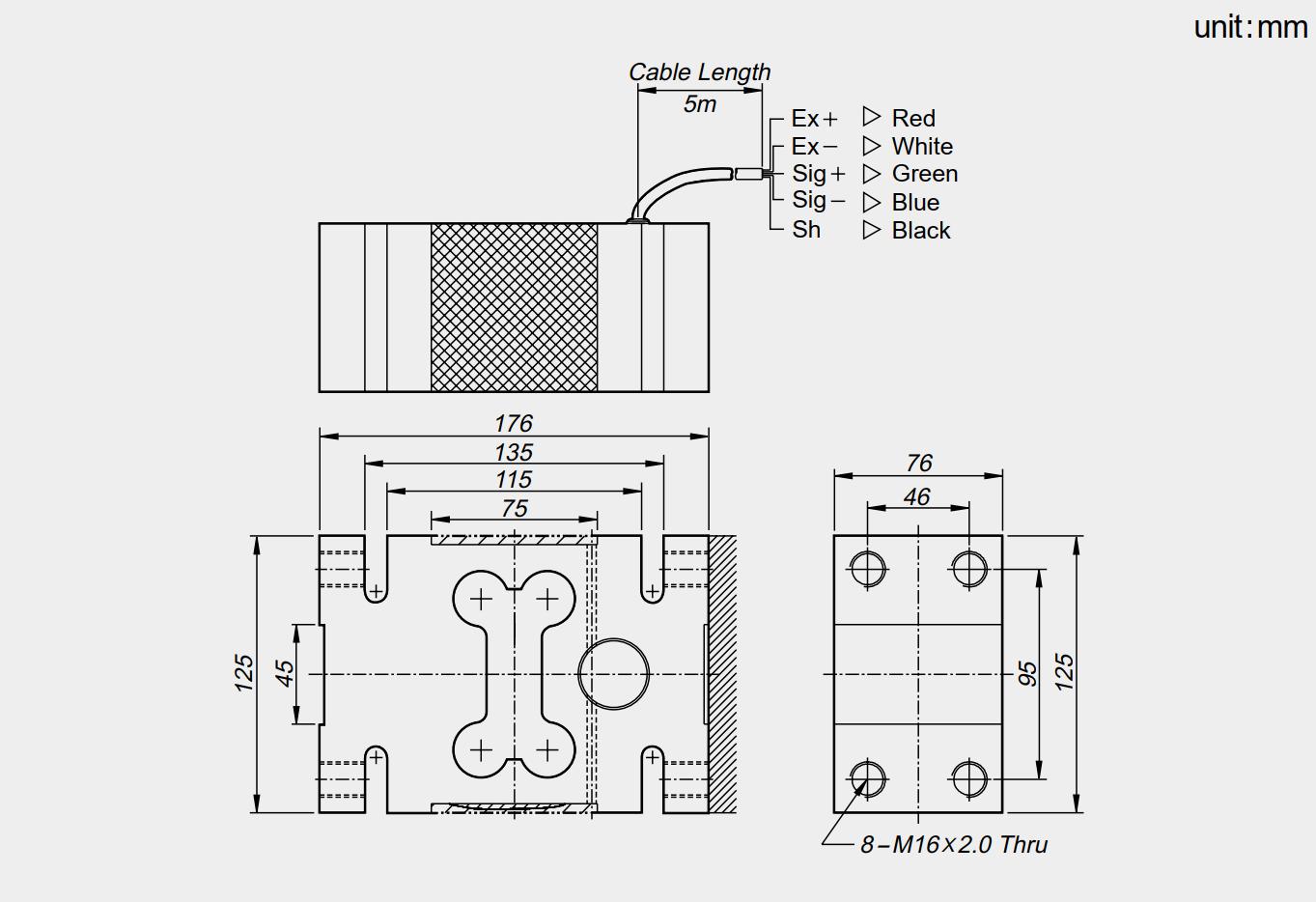 Loadcell BCH CAS 1