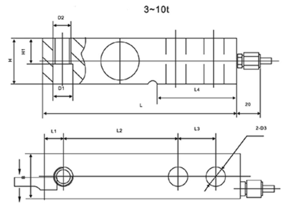 Loadcell SLB-D MKcells 1