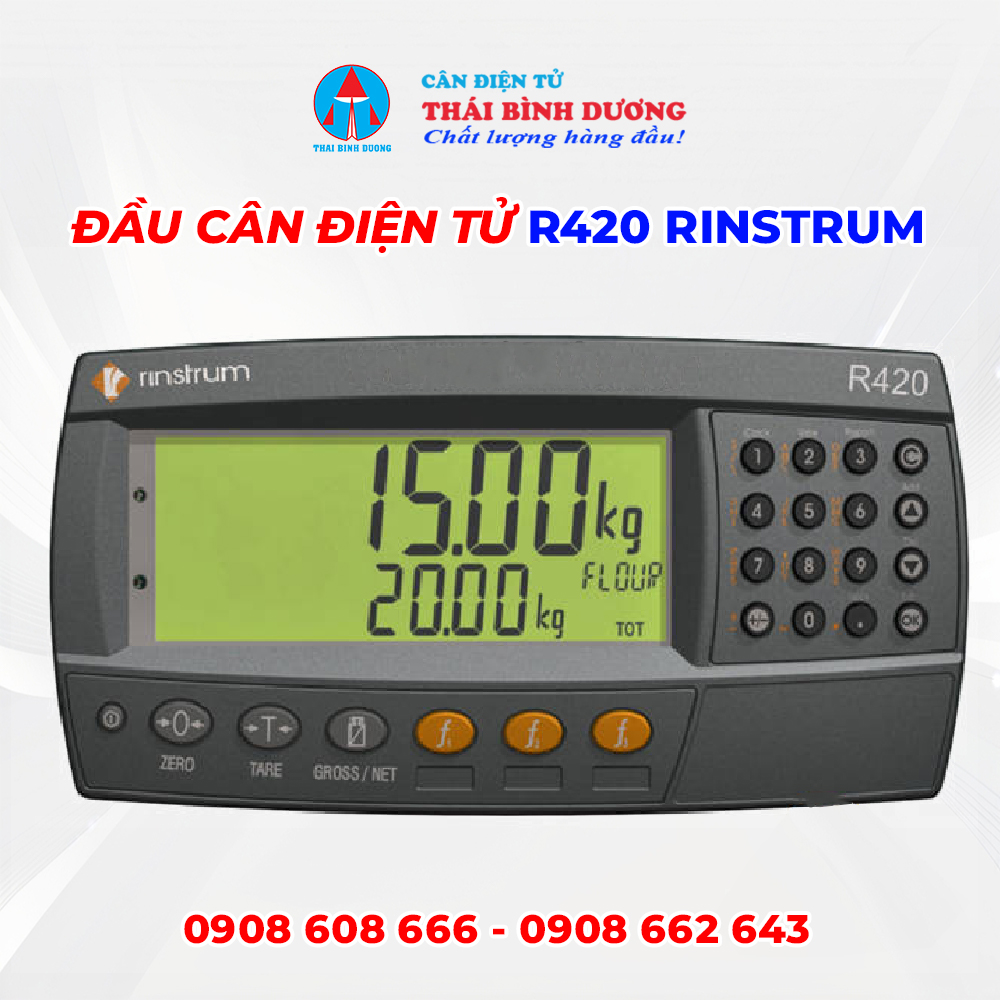 Đầu Cân Điện Tử R420 Rinstrum