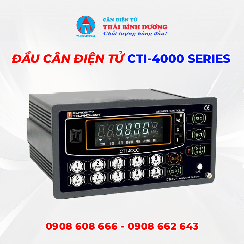 Đầu Cân Điện Tử CTI-4000 Series