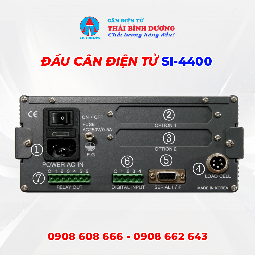 đầu cân điện tử SI-4400 1