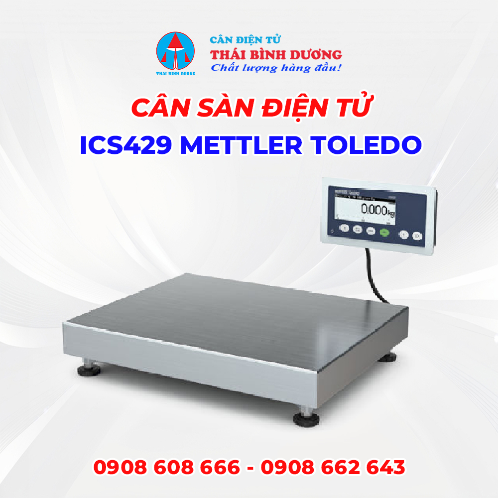 Cân Sàn Điện Tử ICS429 Mettler Toledo