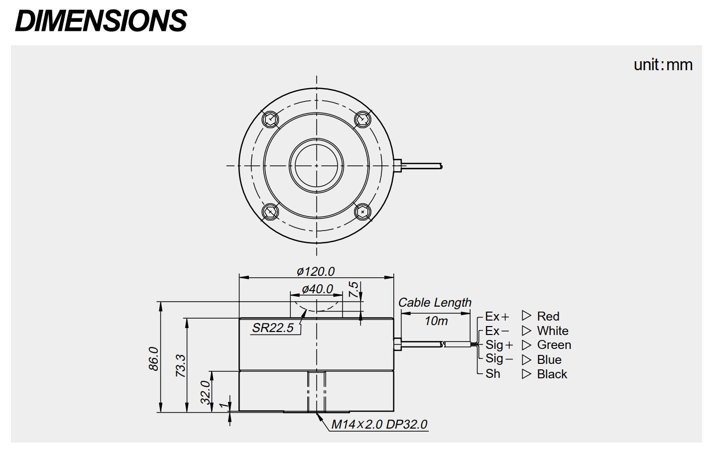 Loadcell LSB CAS 1