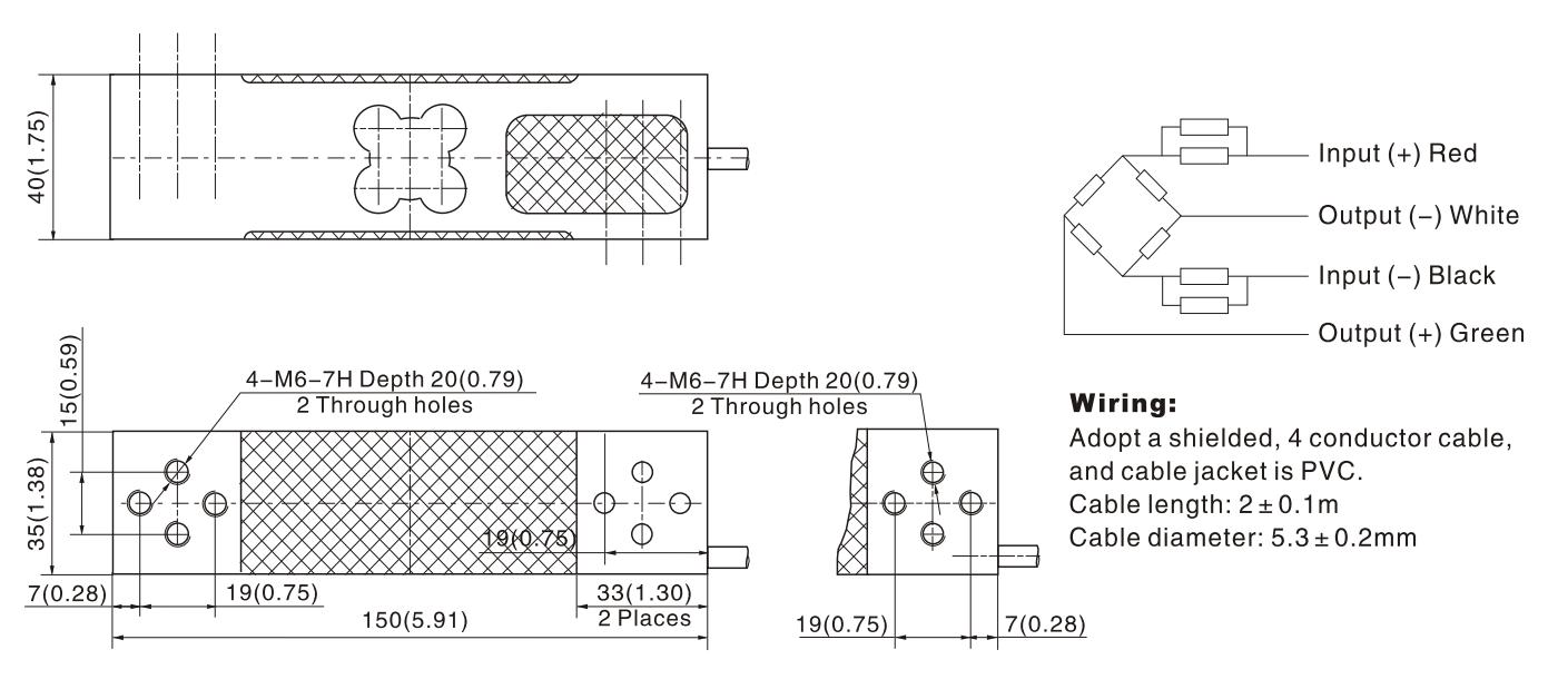 Loadcell L6E Zemic 1
