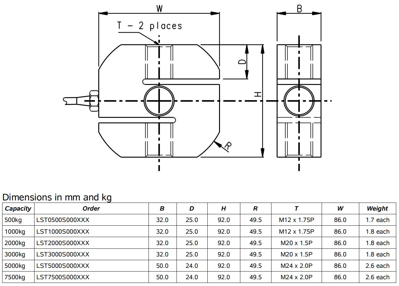 Loadcell LCSST PT 1
