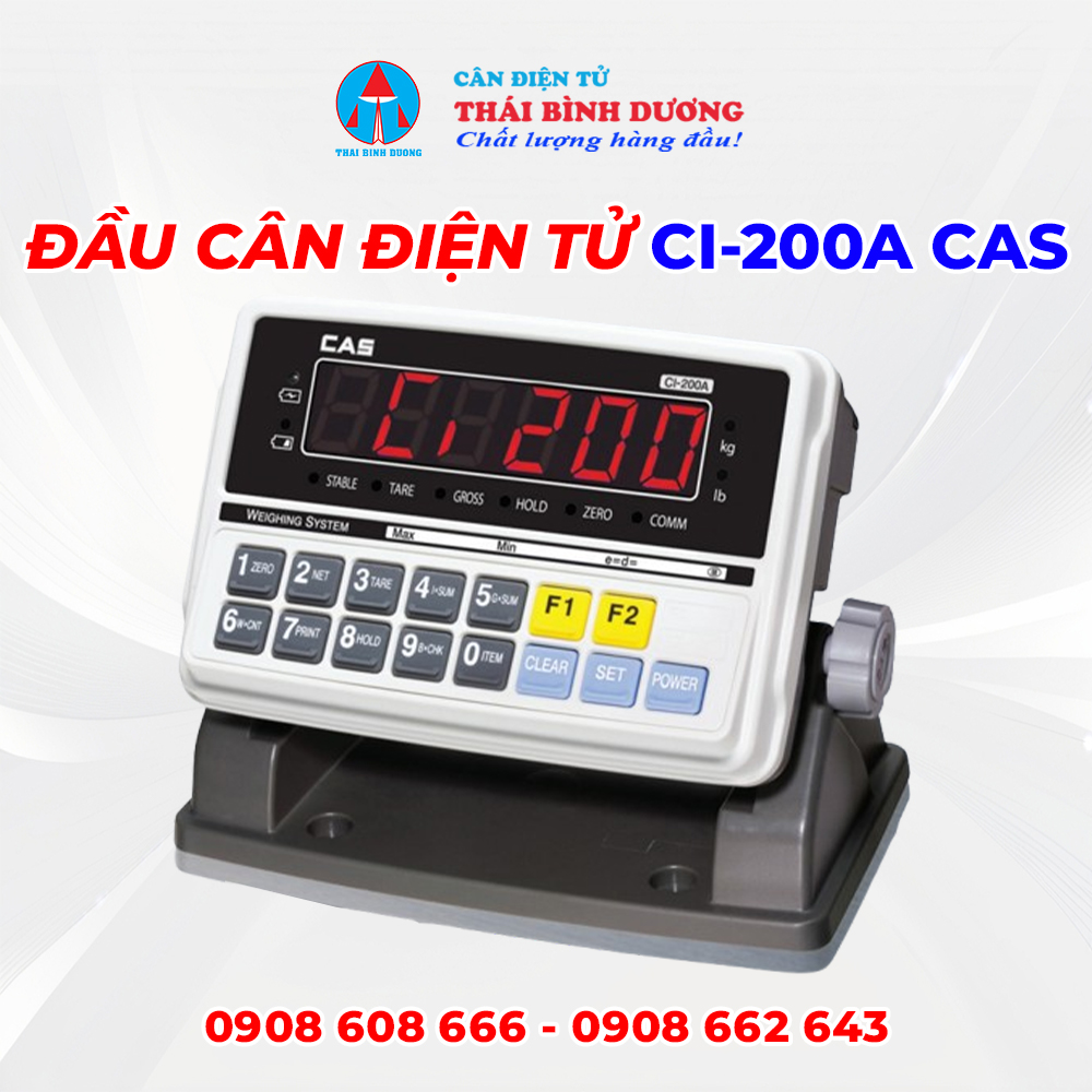 Đầu Cân Điện Tử CI-200A CAS
