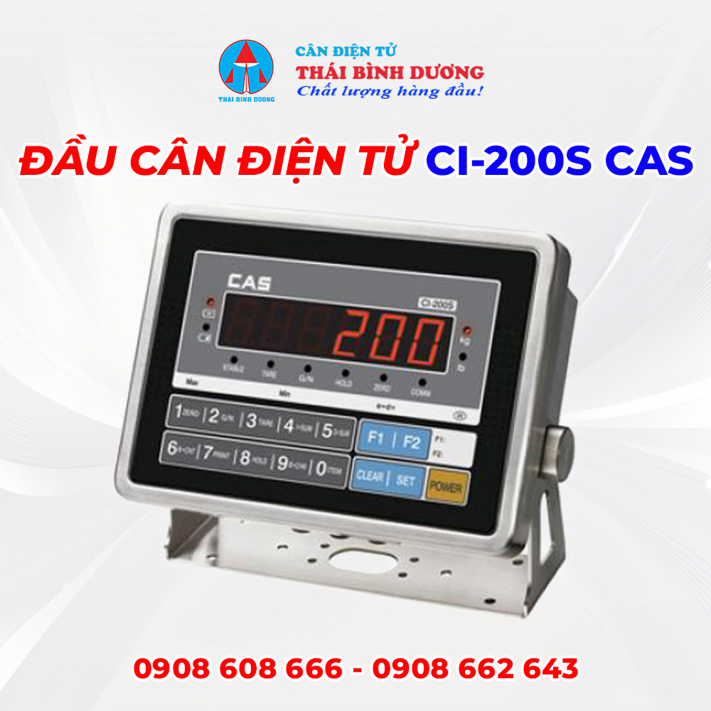 Đầu Cân Điện Tử CI-200S CAS