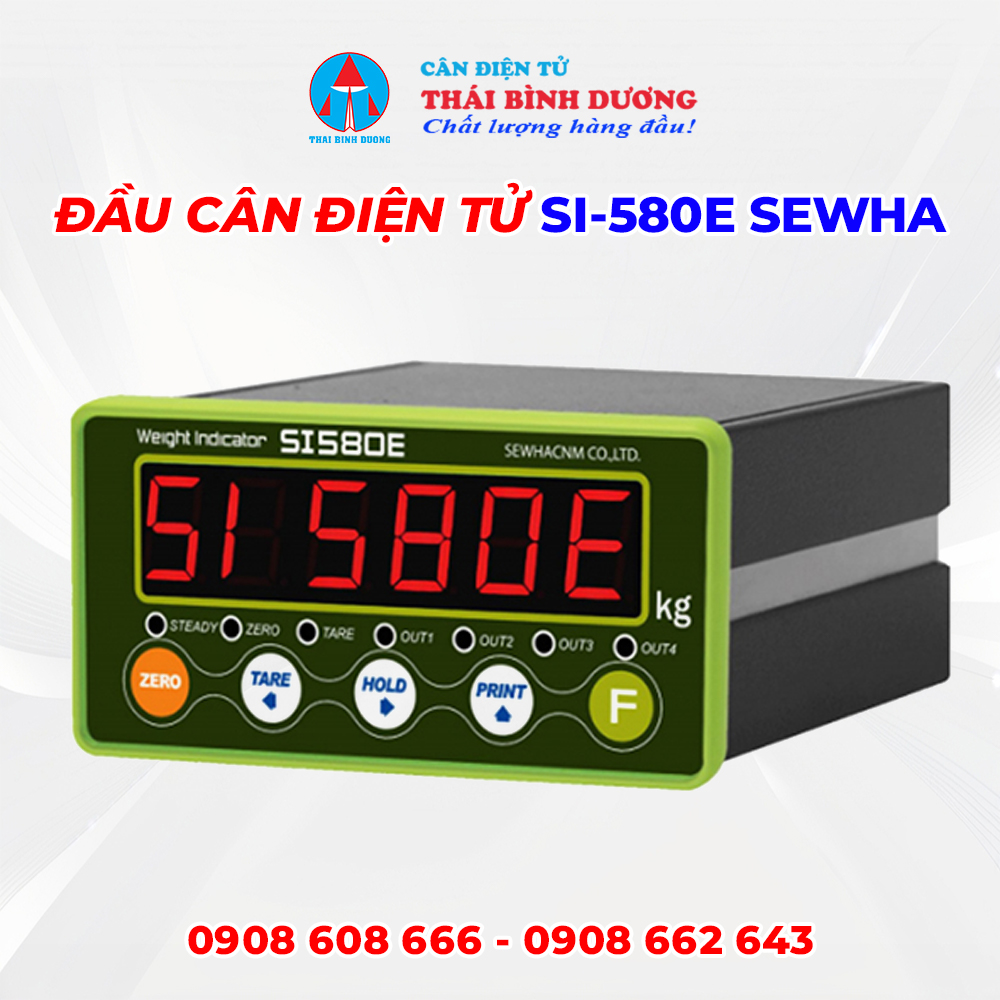 Đầu Cân Điện Tử SI-580E SEWHA