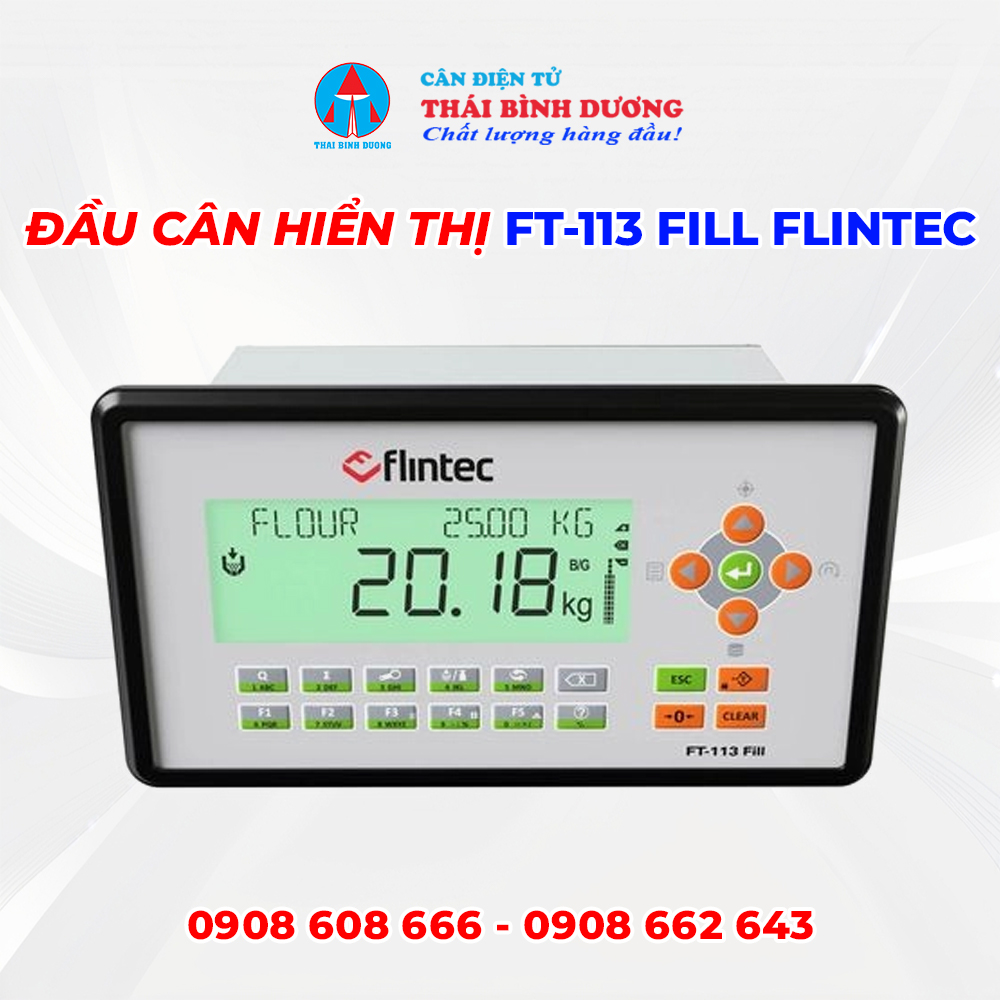 Đầu Cân Hiển Thị FT-113 Fill Flintec