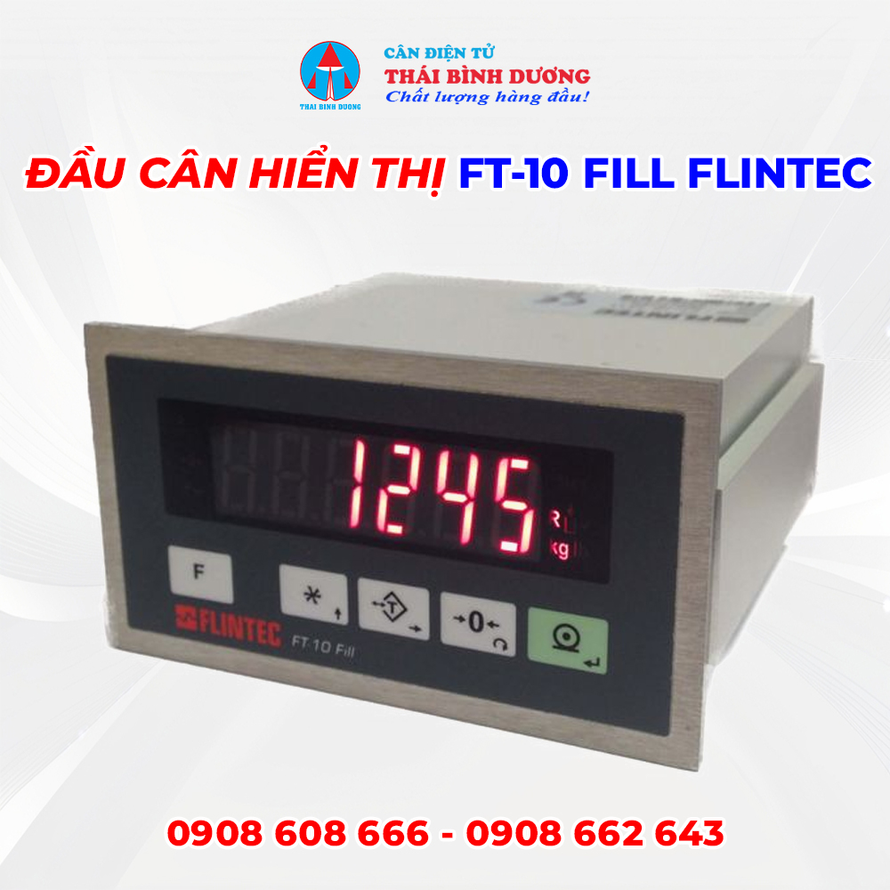 Đầu Cân Hiển Thị FT-10 Fill Flintec