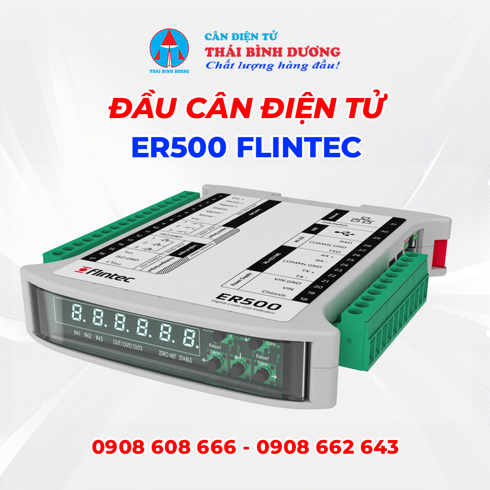 Đầu Cân Hiển Thị ER500 Flintec