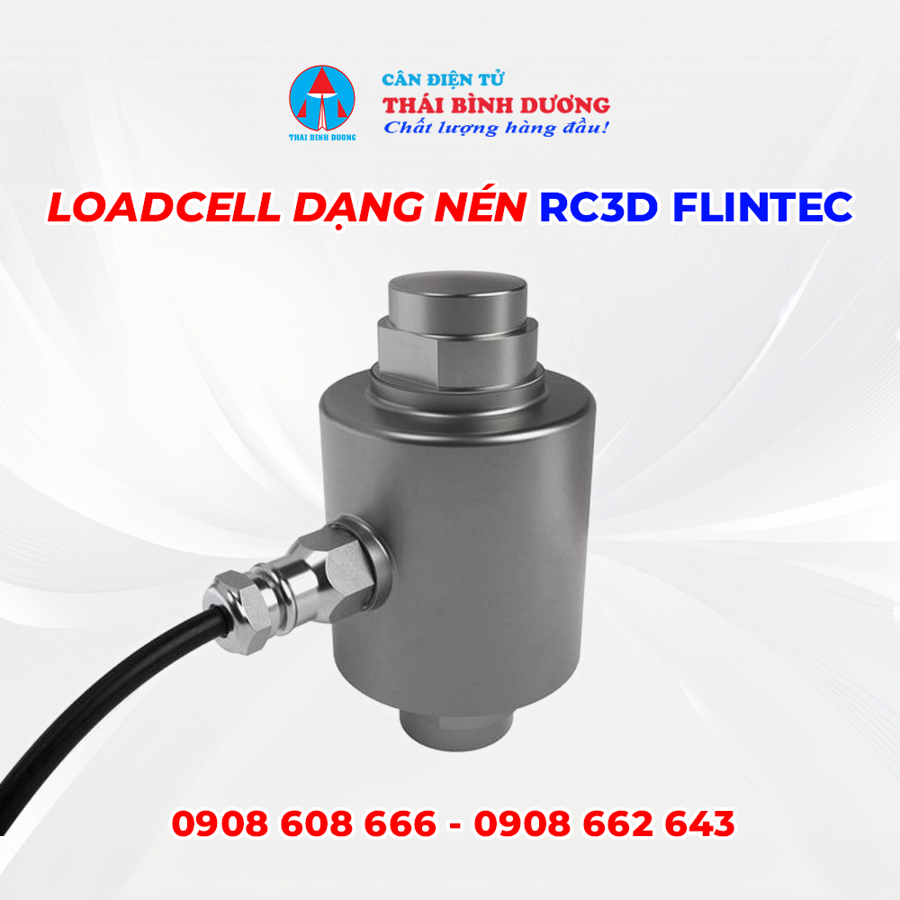 Loadcell Dạng Nén RC3D Flintec