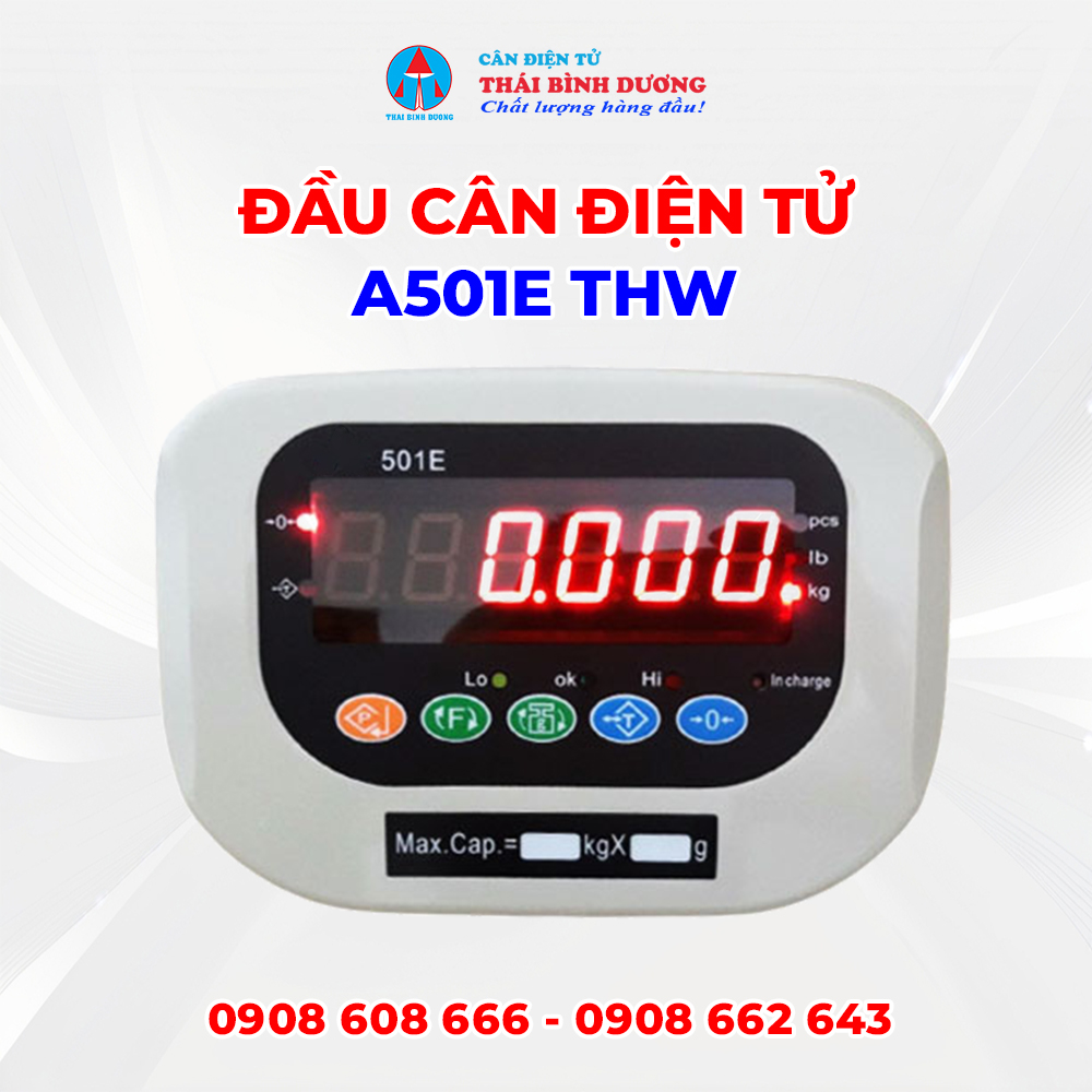 Cân bàn điện tử A501E THW Đầu cân