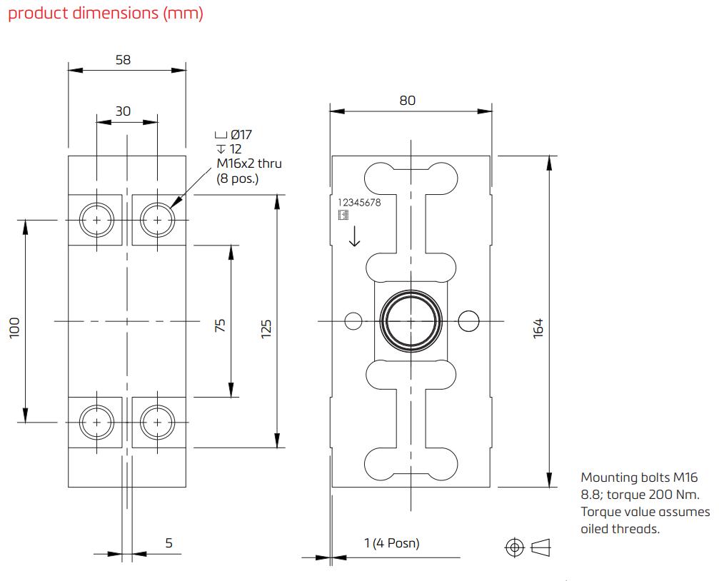 Loadcell PC7H Flintec 1