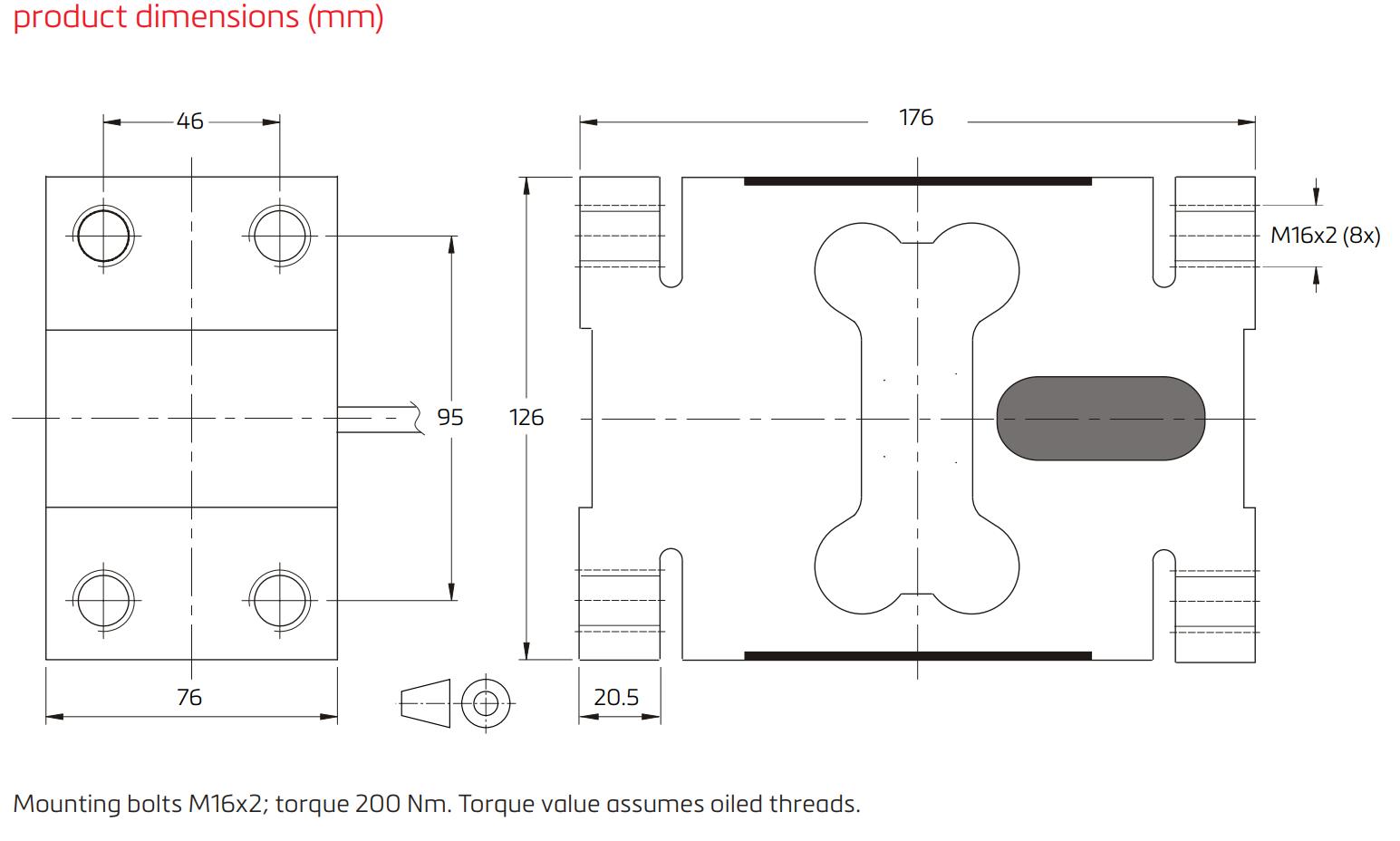 Loadcell PC81 Flintec 1
