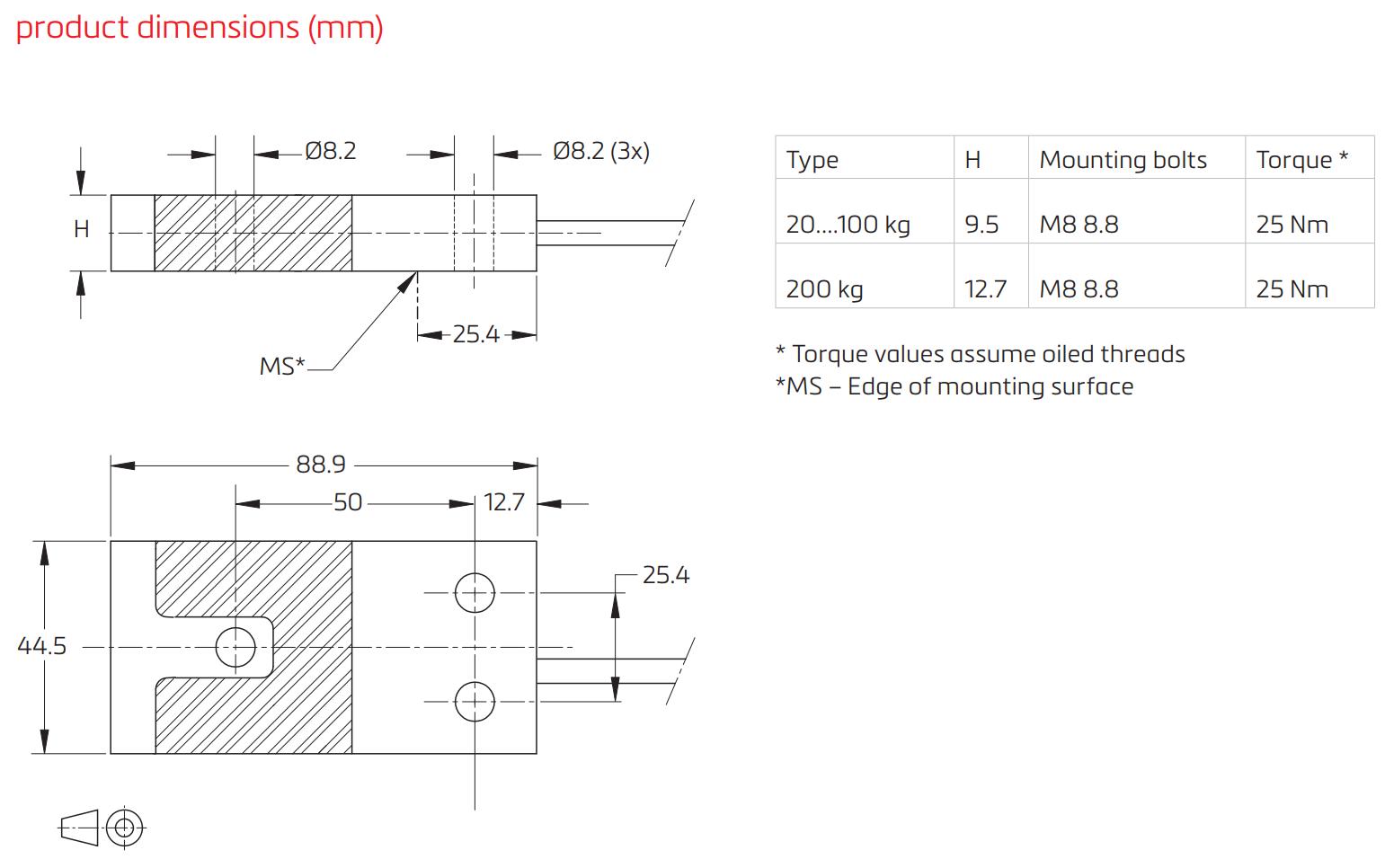 Loadcell Dạng Thanh Planar ZLS Flintec 1