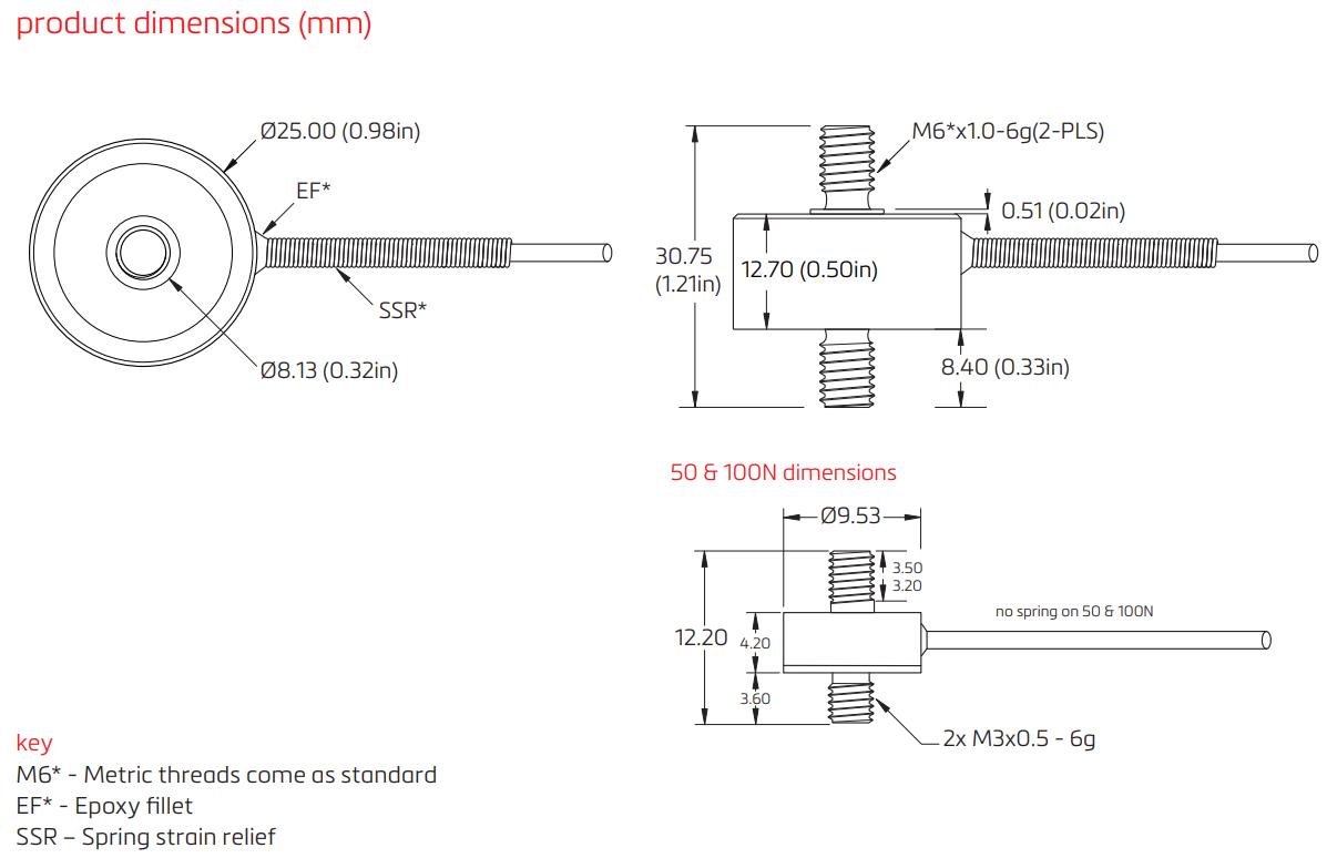 Loadcell In-Line Y1 Flintec 1