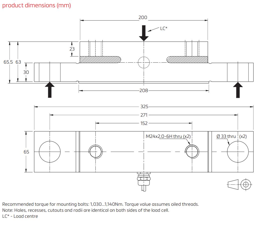 Loadcell SBT Flintec 1