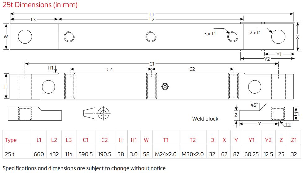 Loadcell DSB7 Flintec 2