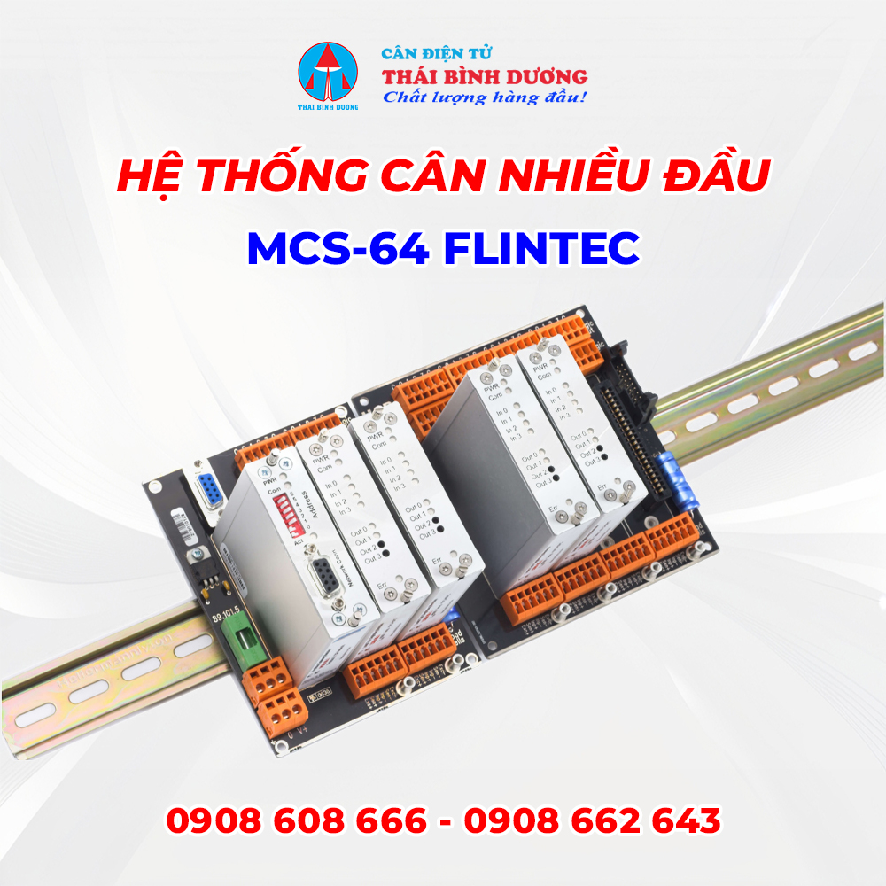 Hệ Thống Cân Nhiều Đầu MCS-64 Flintec