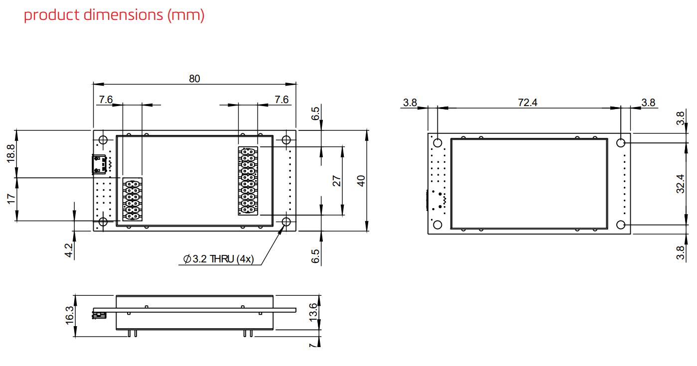 Hộp nối tín hiệu EM100 Flintec 2