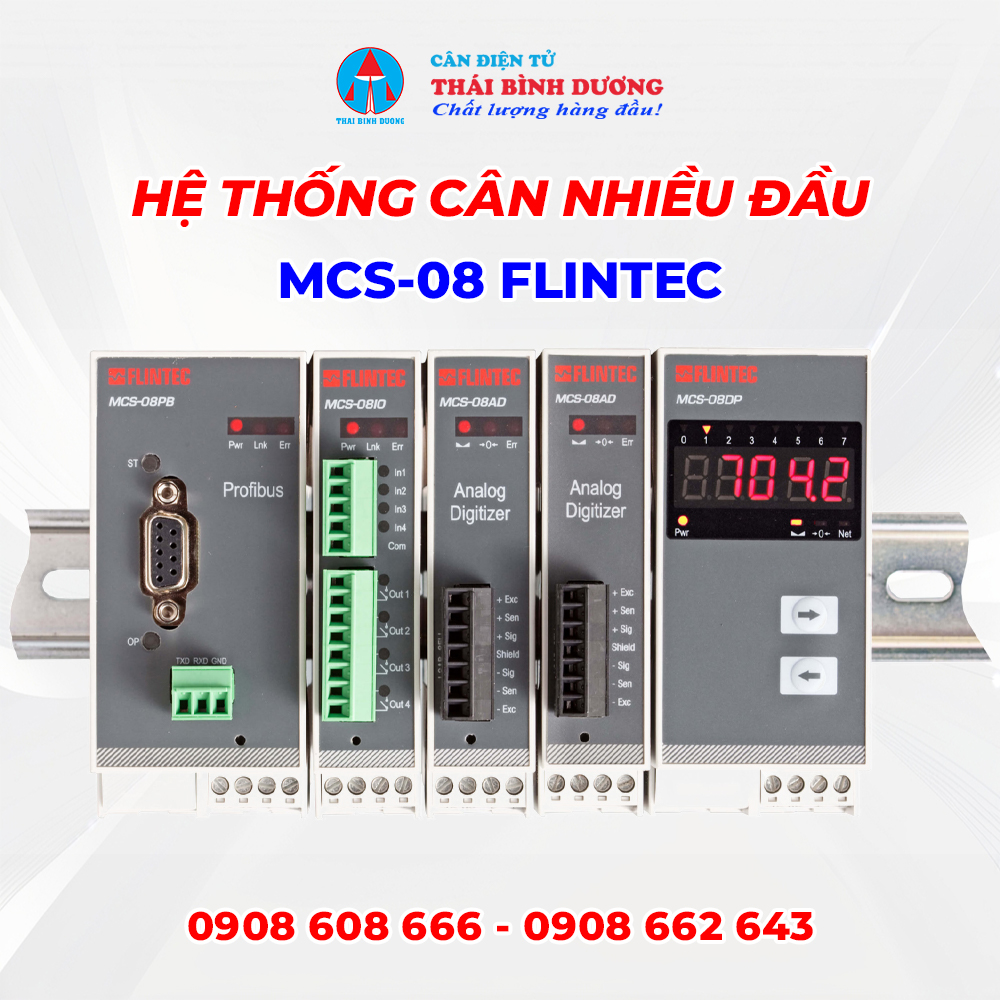 Hệ Thống Cân Nhiều Đầu MCS-08 Flintec