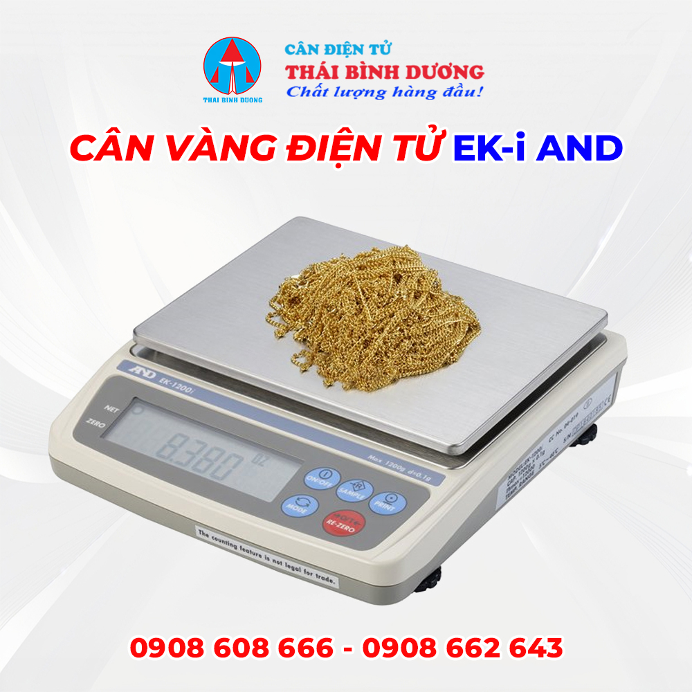 Cân Vàng Điện Tử EK-i AND
