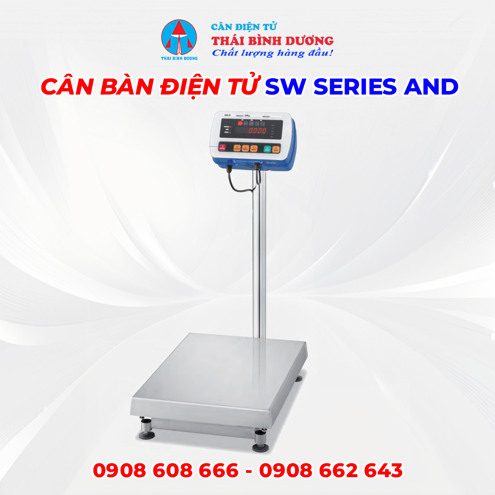 Cân Bàn Điện Tử SW Series AND