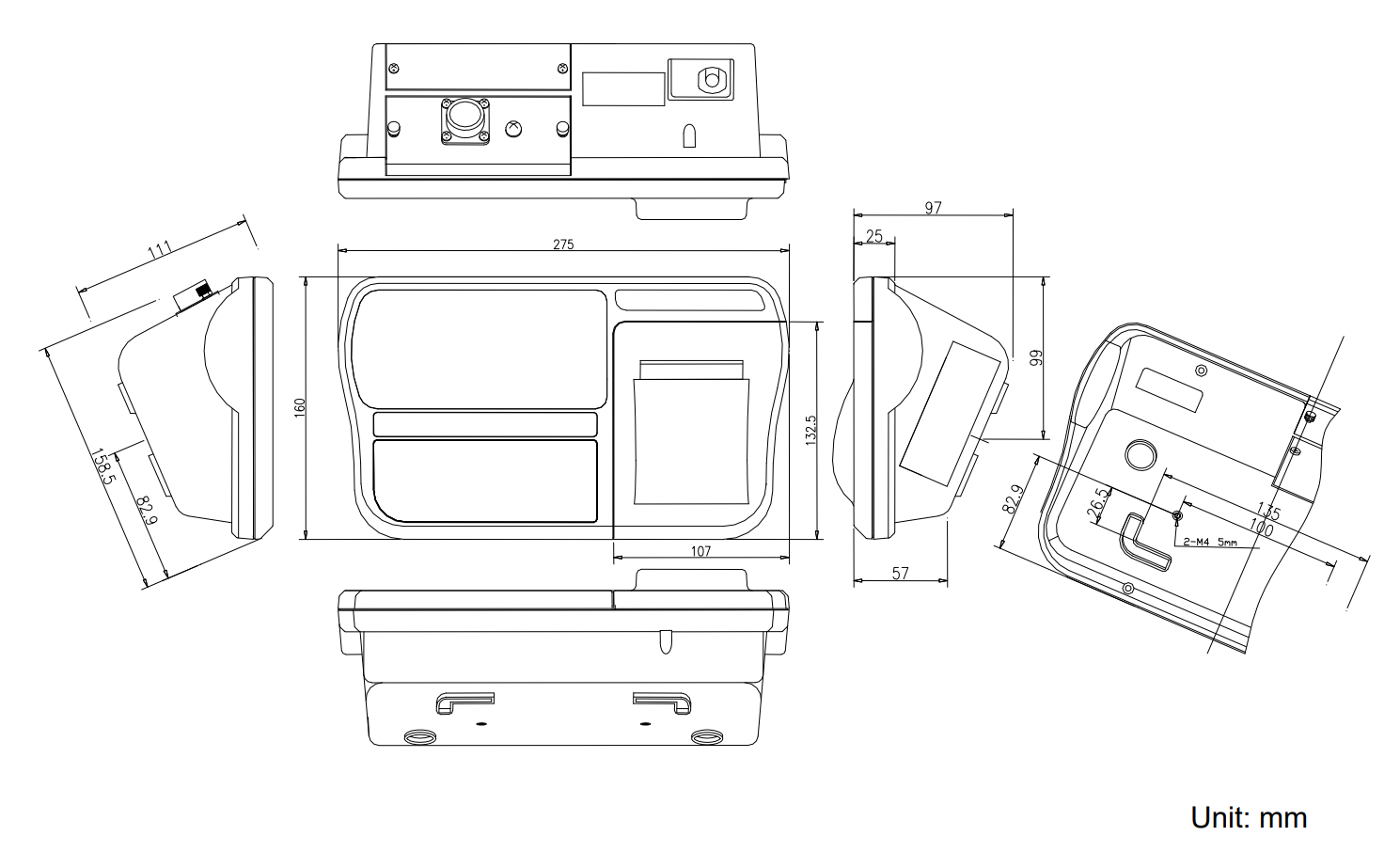 Đầu cân điện tử AD-4405A AND 1