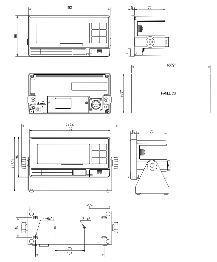 Đầu Cân Điện Tử AD-4406A AND 1