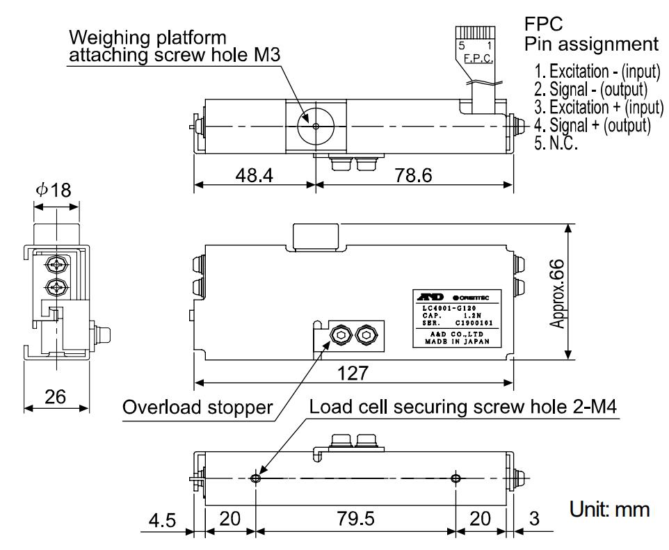 Loadcell LC4001 AND 1