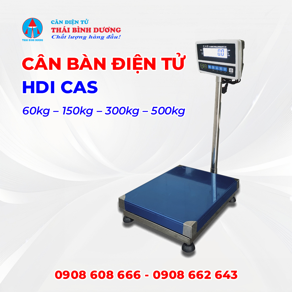 Cân Bàn Điện Tử HDI CAS